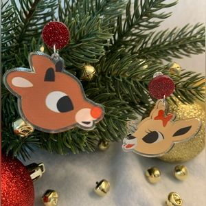 ❤️Classic Rudolf movie earrings